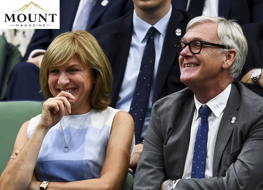 nigel sharrocks and Fiona Bruce