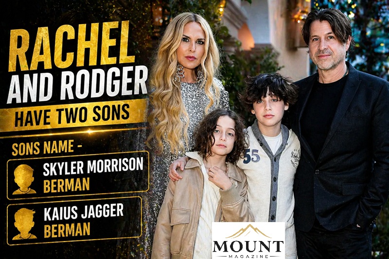 Rachel and Rodger have two sons